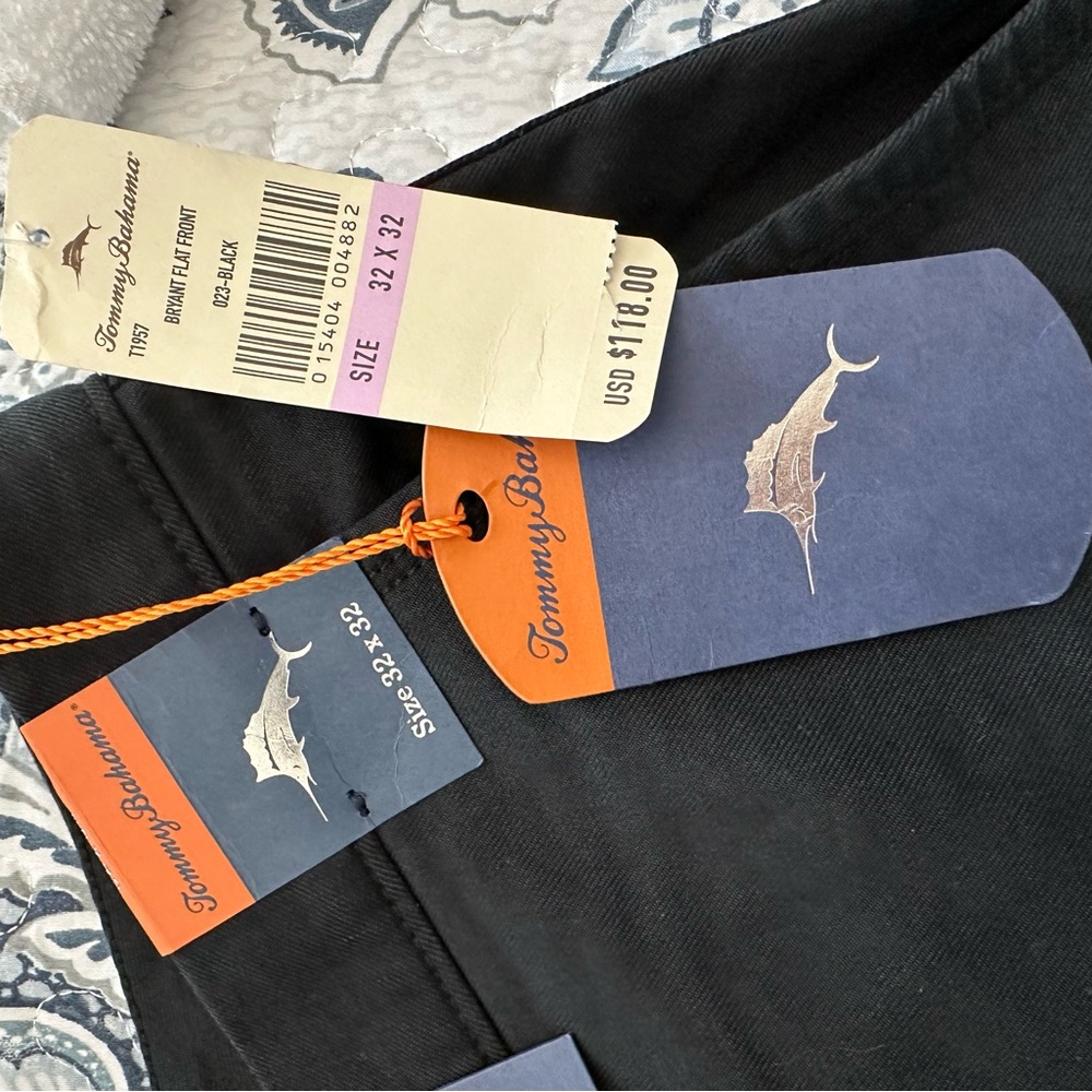 Tommy Bahama Charcoal Relaxed Men Jeans
